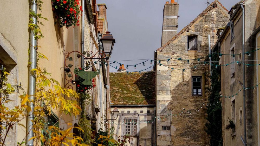 Which is the most beautiful village in Burgundy?