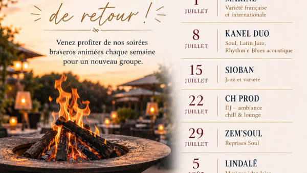 C'est le retour des Braséros!