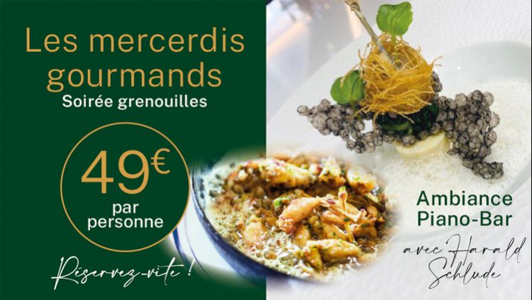 Découvrez Les Mercredis Gourmands au restaurant le Cloître
